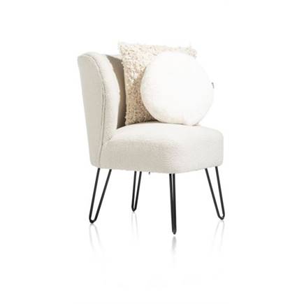 Coco Maison Maud fauteuil Creme